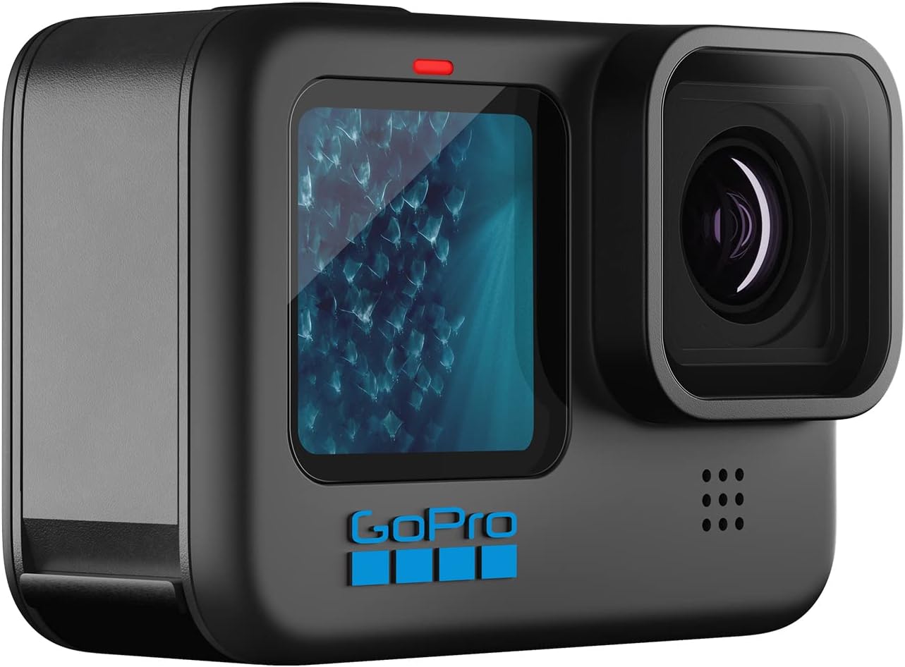 GoPro HERO11 Black - Wasserdichte Action-Kamera mit 5,3K60 Ultra HD-Video, 27 MP Fotos, 1/1,9-Zoll-Bildsensor, Live-Streaming, Webcam, Stabilisierung - Instock Germany
