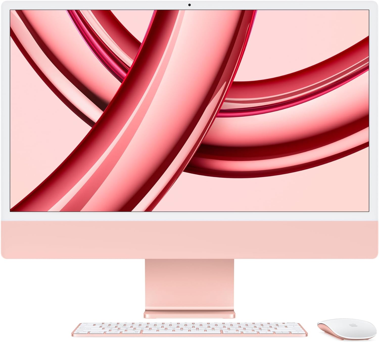 Apple iMac 2023 24.0 Retina M3 8 - Core CPU 10 - Core GPU 8GB RAM 512GB SSD Magic Key board mit TouchID - MQRU3D/A - Inkl. 19% MwSt. - Rosa/Rosê - Instock Germany