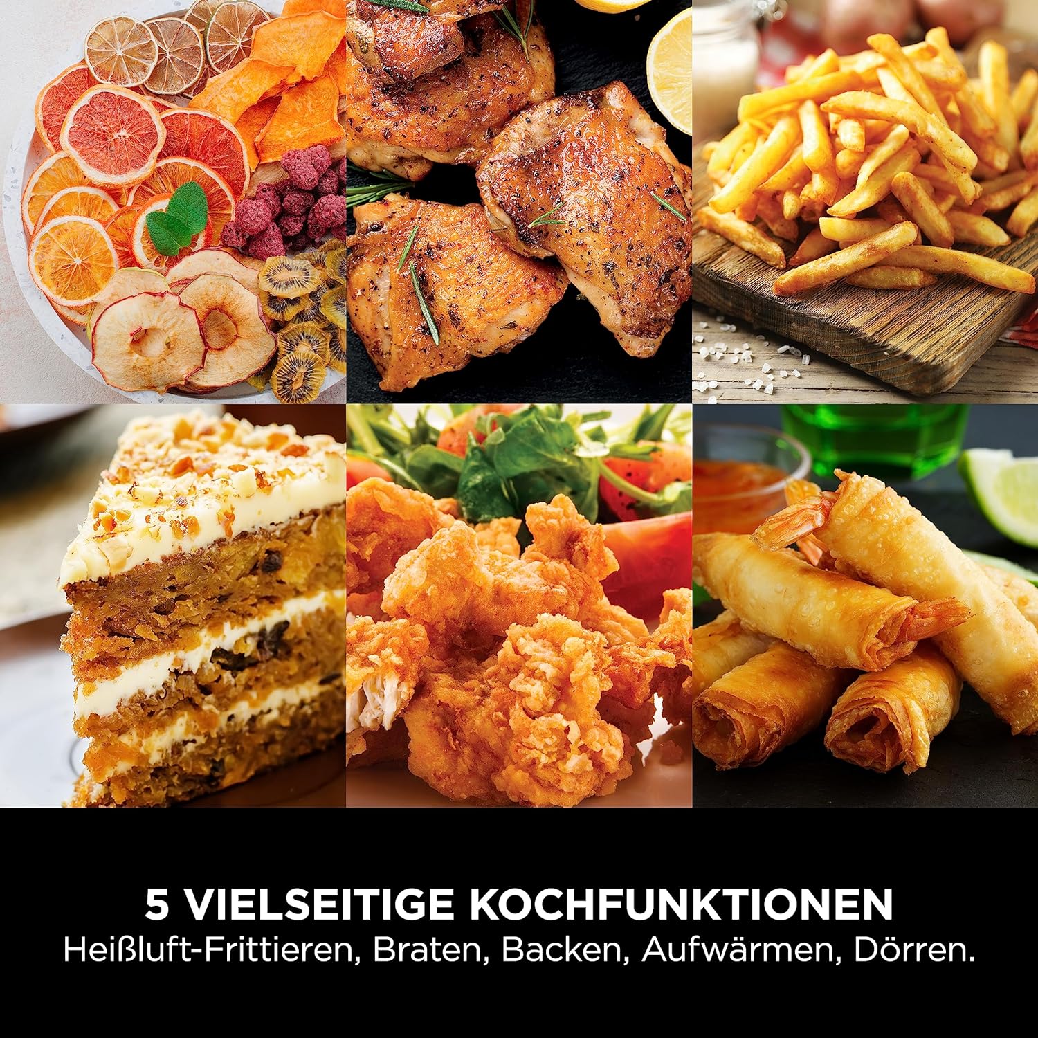 Ninja Airfryer Heißluftfritteuse MAX AF150EUCP 5,2 Liter 5 - in - 1 Kupfer - Instock Germany