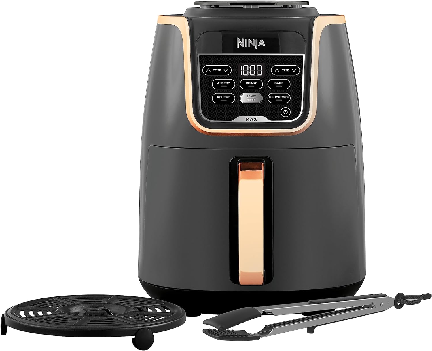 Ninja Airfryer Heißluftfritteuse MAX AF150EUCP 5,2 Liter 5 - in - 1 Kupfer - Instock Germany